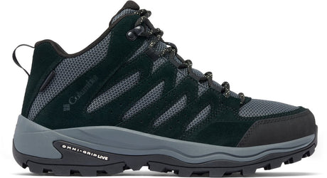 Columbia Redmond™ IV Mid wasserdichte Damen-Wanderstiefel – Schwarz, Citron Haze