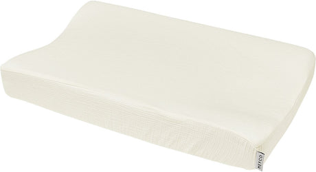 Meyco Baby Uni Wickelauflagenbezug – vorgewaschen, hydrophil – natur – 50 x 70 cm