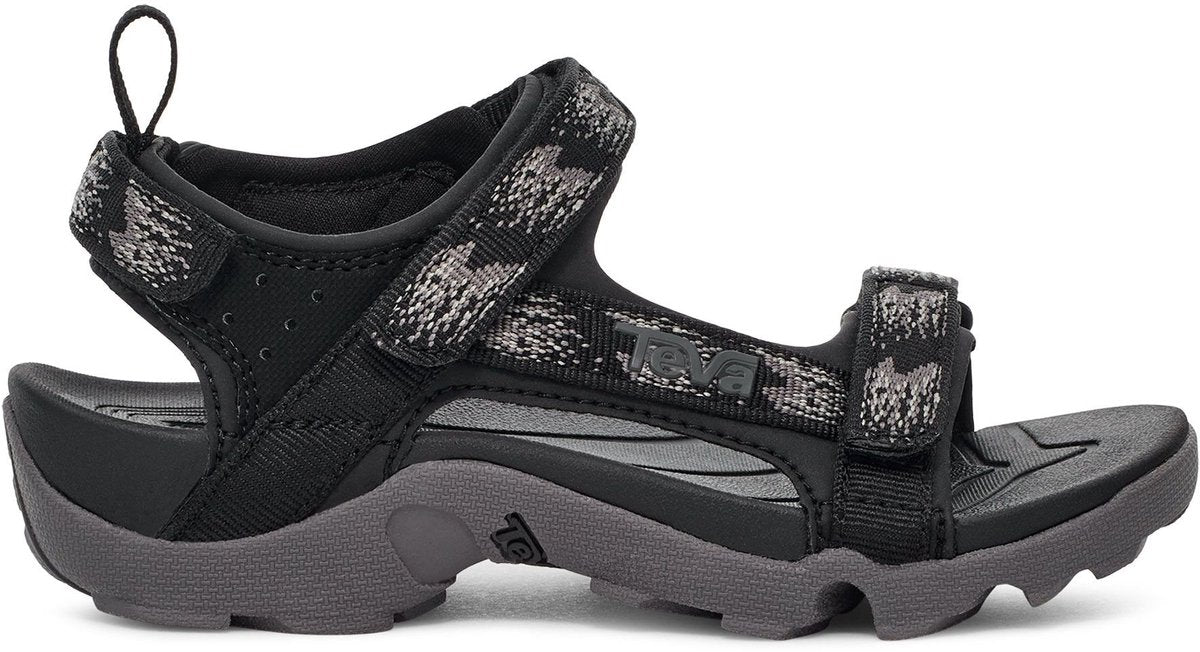 Teva C Tanza Unisex-Sandalen – Schwarz – Grau