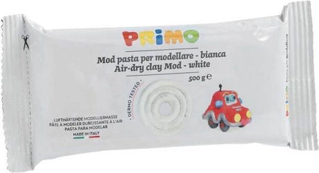 Primo Modelliermasse 500 Gramm Junior weiß