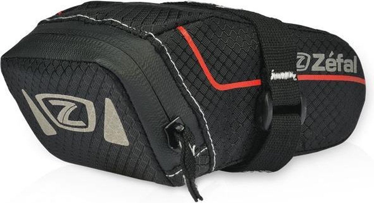 Zefal Z Light Fahrradtasche – Satteltasche – 0,3 l – wasserdichter Reißverschluss – Polyester – Schwarz
