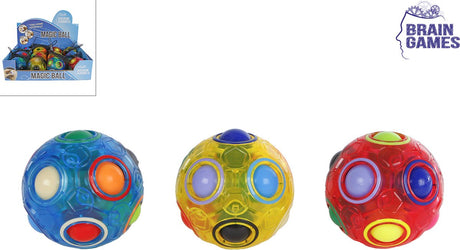 Denkspiele Transparenter Zauberball Zappelspielzeug Stressball 6,5 cm.