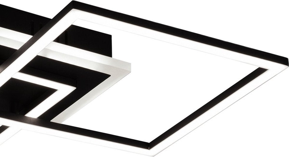 Rl Live Your Light Reality Venida Deckenleuchte – Schwarz – inkl. 1x25 W LED 3000 lm 3000 K – IP20