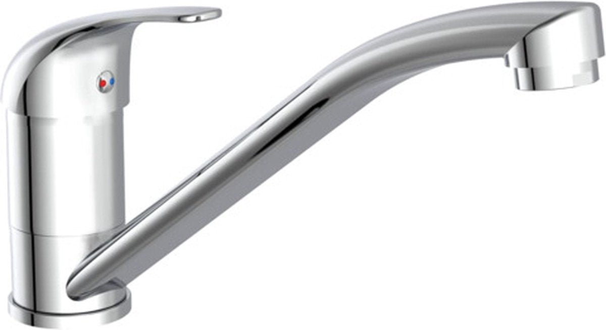 Schütte Eenknops -Mixer Athos Chrom -gelenkt