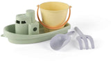 Dantoy Pastellboot und Sandspielset, 4-teilig.