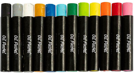 Creativ Company Ölpastelle Standardfarben 12 Stück