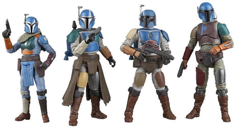 Hasbro Star Wars The Mandalorian Vintage Collection Actionfiguren 4er-Pack Mandalorian Shriek-Hawk 10 cm Actionfigur