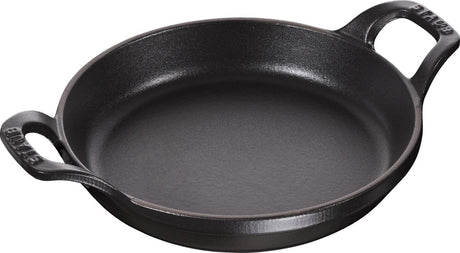 Staub schaal - stapelbaar - rond - 16 cm - zwart