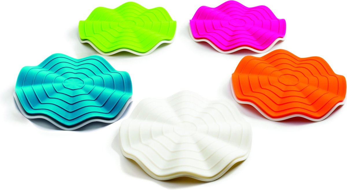 Fusionbrands Pfannenuntersetzer – Grip Heatwave – 2in1 – Weiß