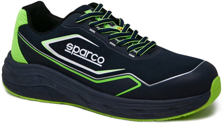 Sparco Arbeitsschuhe S1PS ESD – Impuls Want – Marineblau Grün – Blau – 43