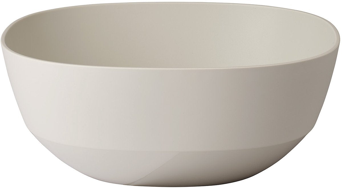 Mepal serveerschaal silueta - 3000 ml - saladeschaal - nordic white