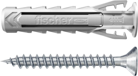 Fischer plug sx plus 6 x 30 s met schroef - 50 stuks