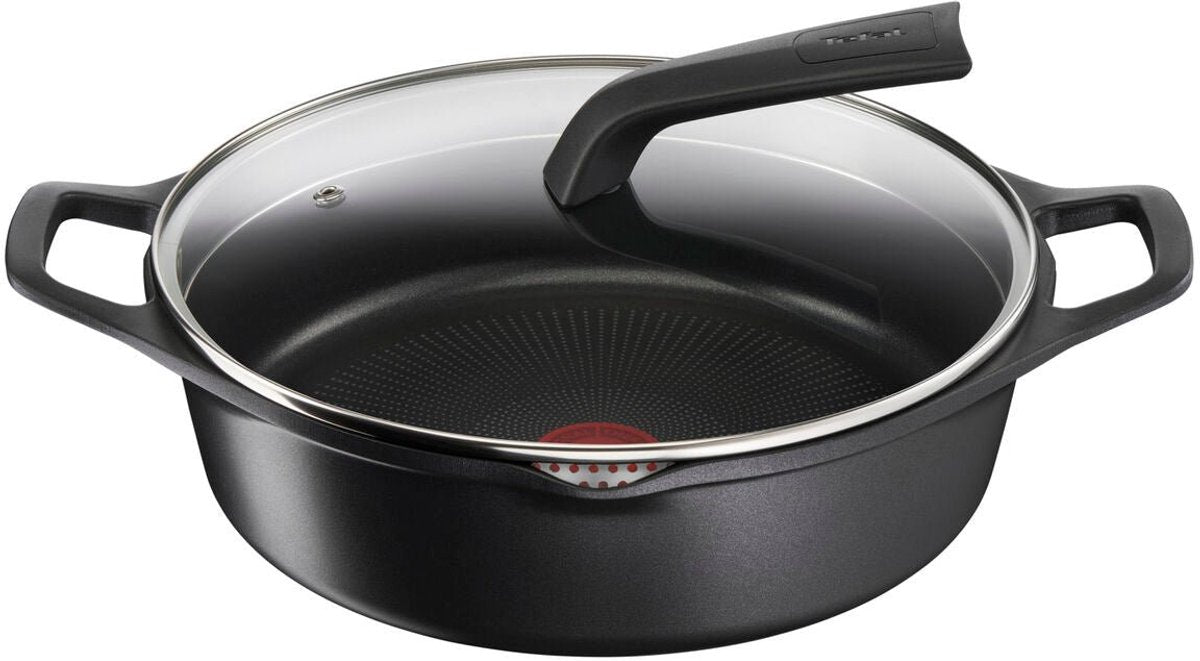 Tefal Robusto - Bratpfanne - ø28 cm - inklusive Deckel - Induktion - langlebig