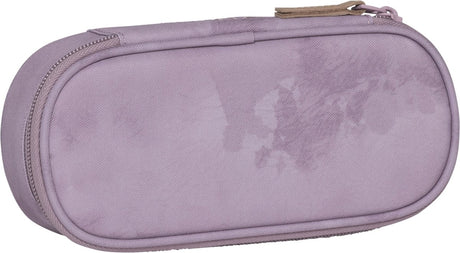 Beckmann Federmäppchen - oval - leer - Bio-Lila - be-351197a