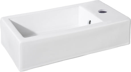 Differnz hura l fontein - keramiek - 40 x 22 x 11.5 cm - wit