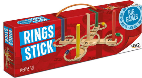 Geronimo Spiele Cayro - Ringe Stock - Wurfspiel - 2-8 Spieler - geeignet ab 5 Jahren