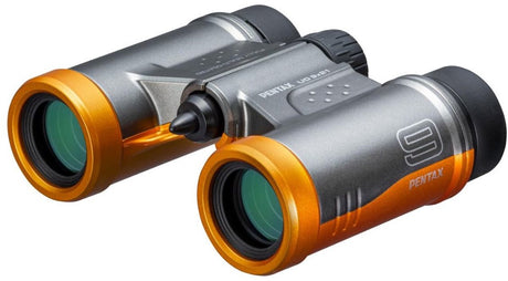 Pentax ud 9x21 Fernglas grau orange