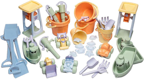 Dantoy Pastell-Sand-Spielset, 45-teilig.
