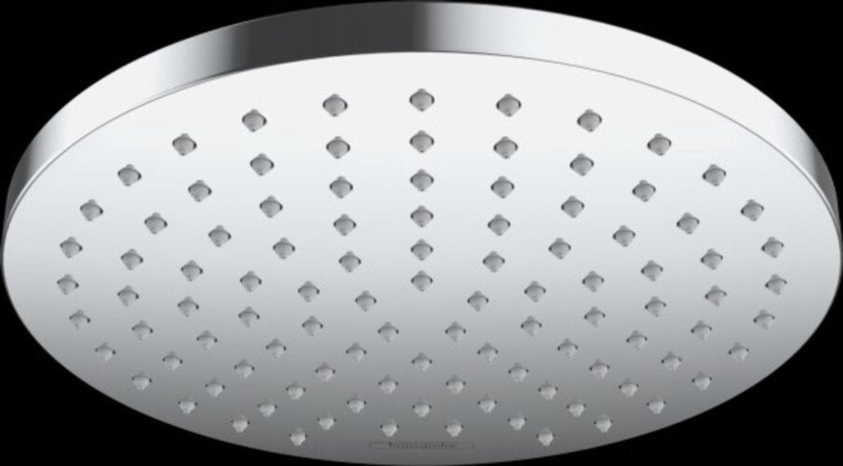 Hansgrohe Lackkopfbrause 20 cm grün chrom