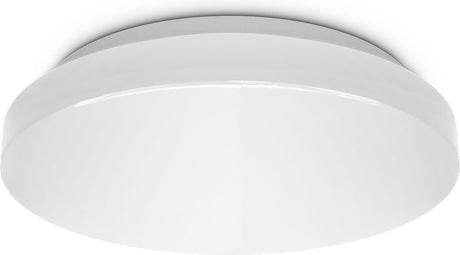 Briloner b.k.licht - LED-Badezimmerbeleuchtung - weiße Deckenleuchte - Badezimmerleuchte mit 1 Lichtpunkt - IP44 - ø22cm - 4.000k - 900lm - 10w