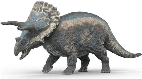 Schleich Dinosaurierspielzeug Triceratops mit beweglichem Kopf.