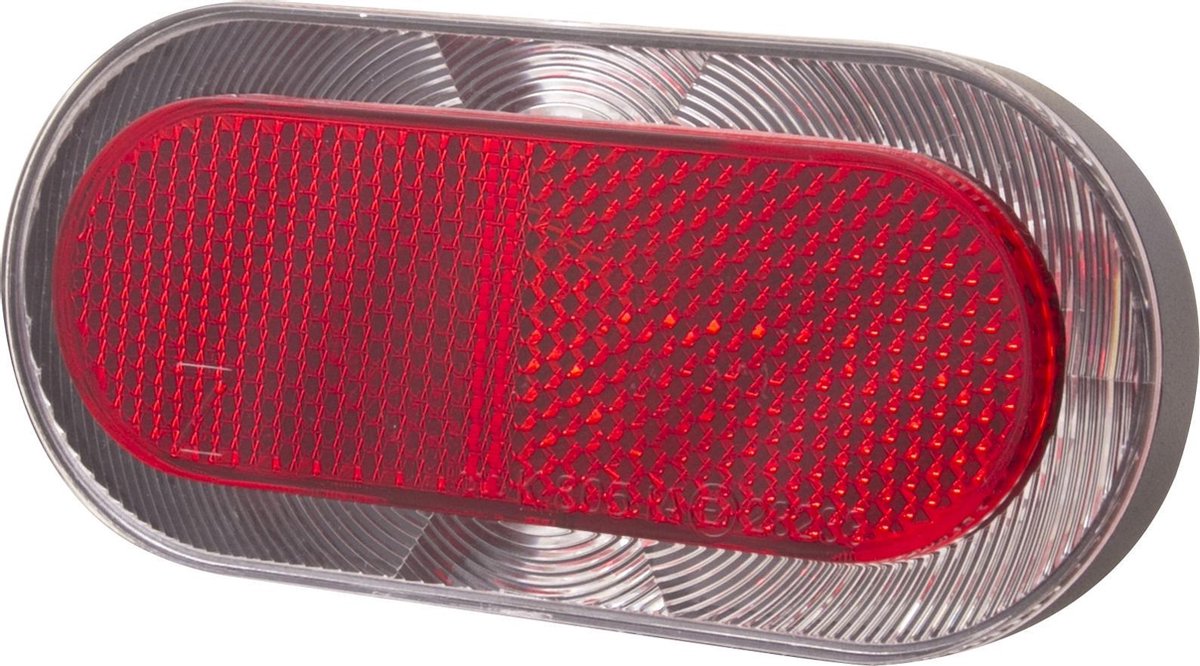 Heckleuchte Elips XB Batterie LED 80 mm rot