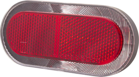 Heckleuchte Elips XB Batterie LED 80 mm rot