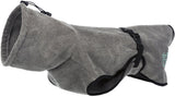 Trixie Bademantel Hundefrottee grau