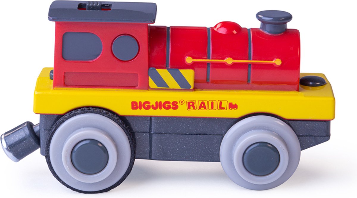 Bigjigs rail aangedreven lokomotief voor houten treinbanen