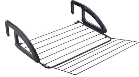 Metaltex Breeze Wäscheständer 6 m Wäscheleine schwarz