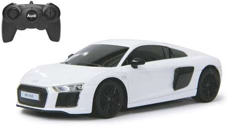 Rastar rc audi r8-2015 jongens 40 mhz 1:24 wit