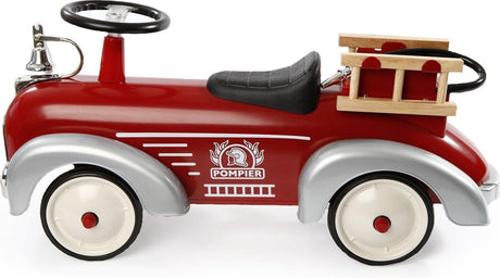 Baghera Laufauto – Feuerwehrauto – 75 x 25 x 37 cm – erobern Sie die Rennstrecke mit Stil – 1 Jahr