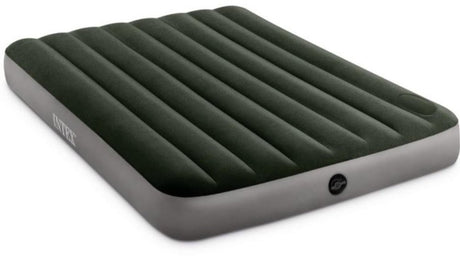 Intex Full-Dura-Beam-Daunen-Luftmatratze mit integrierter Fußpumpe – 191 x 137 x 25 cm