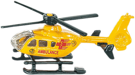 Siku 0856, Rettungshubschrauber-Spielzeug, Metall-Kunststoff