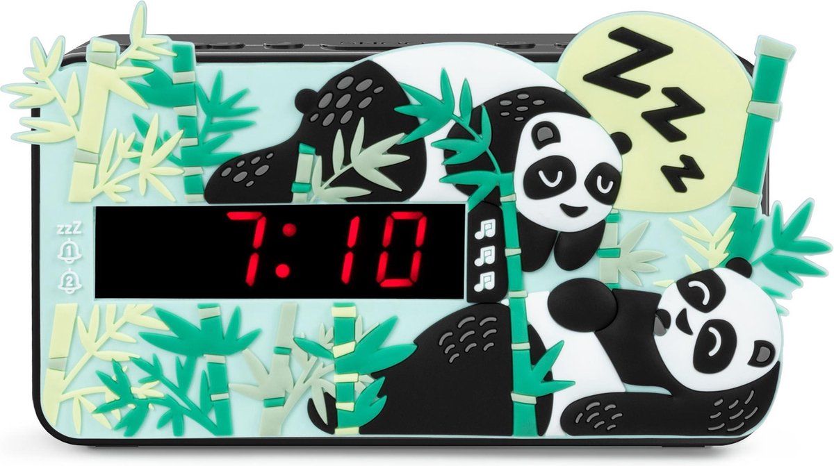 Bigben-Wecker mit Soundeffekten – Panda