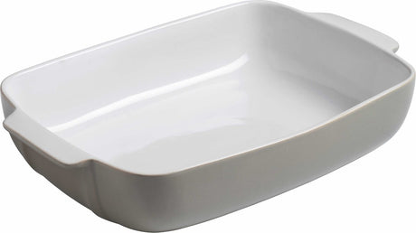 Pyrex Signature Backform rechteckig – Keramik – 25 x 19 cm – Grau