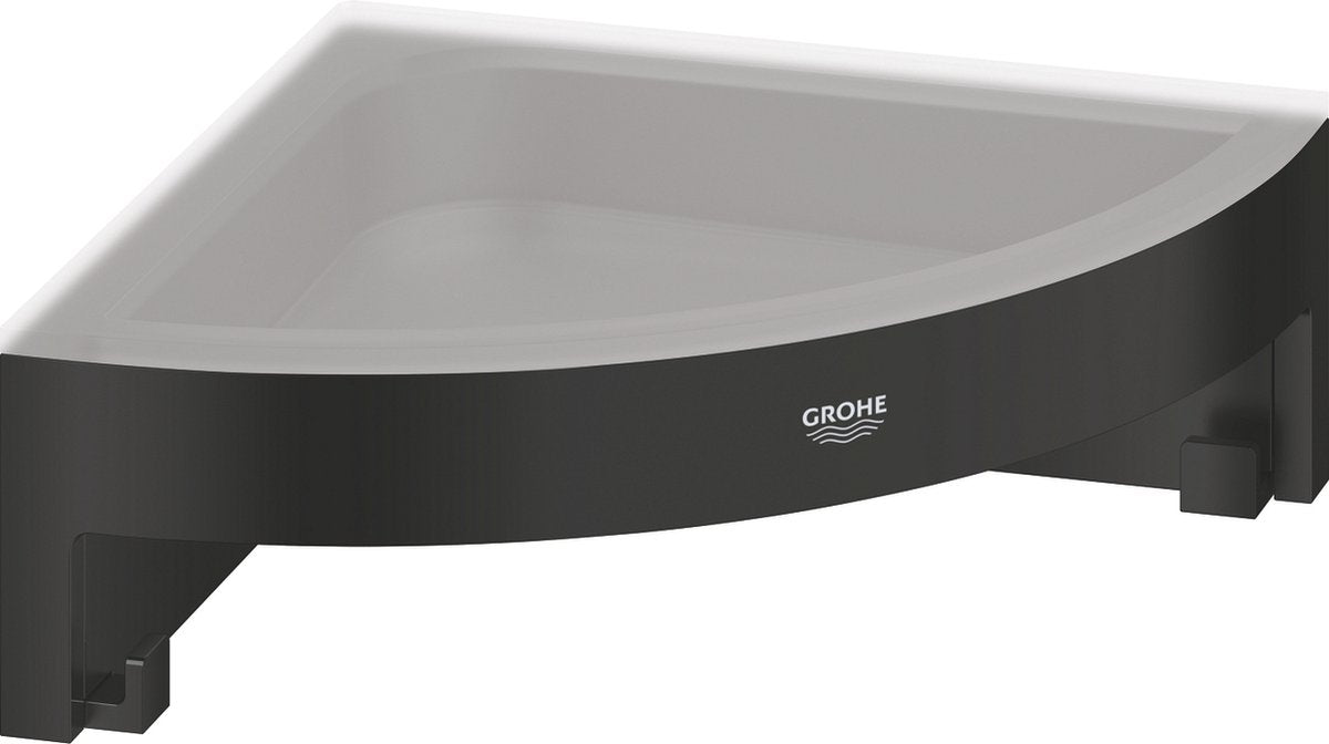 Grohe Quickfix Start Cube Eckduschwanne – Mattschwarz