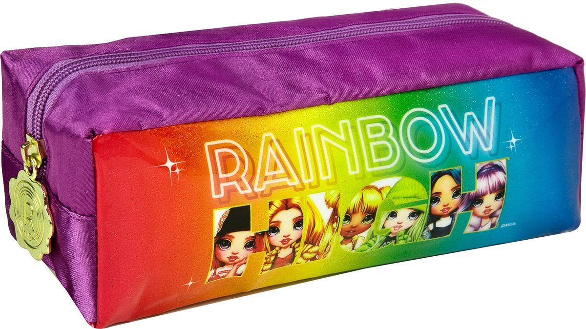 Undercover Rainbow High Federmäppchen, quadratisch