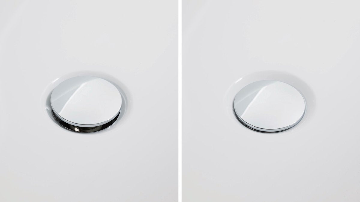 Duravit D-Code-Badewannen-Ablauf- und Überlaufkombination mit Ablaufgarnitur für Badewanne 180 cm inklusive Mittelablauf