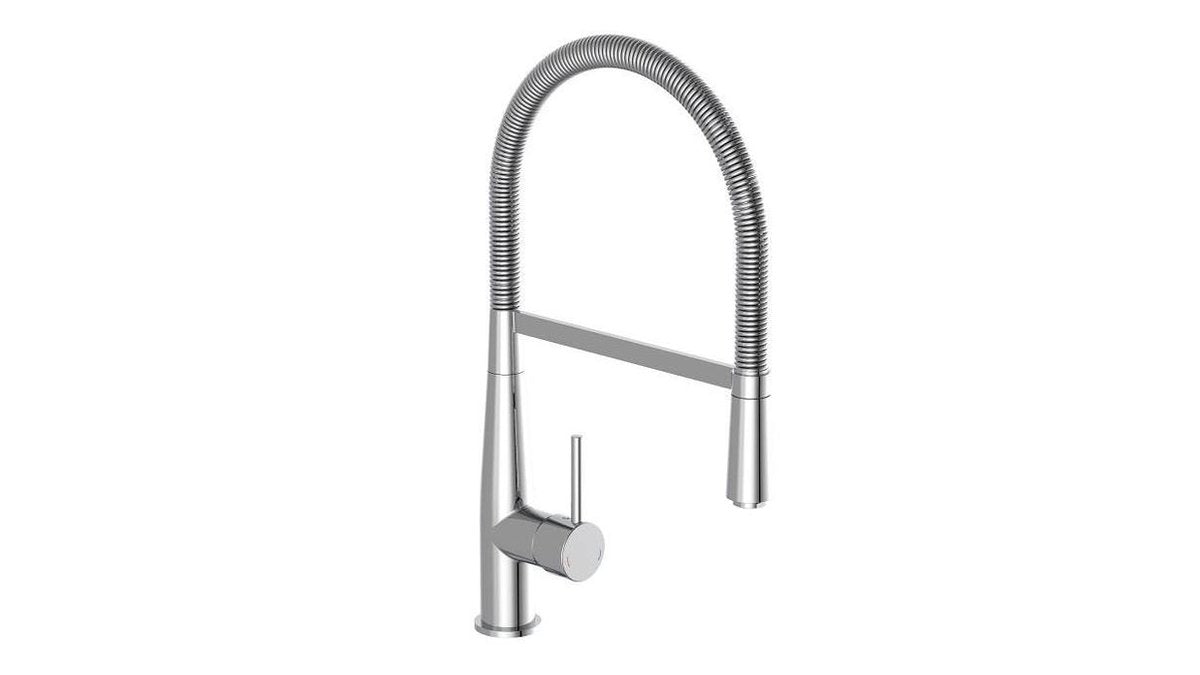 Schütte One -Button -Mixer mit Spiral Spring New York Chrome -Anter