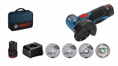 Bosch Professional GWS 12V-76 Akku-Winkelschleifer 12V 2,0Ah Li-Ion - 06019F200C