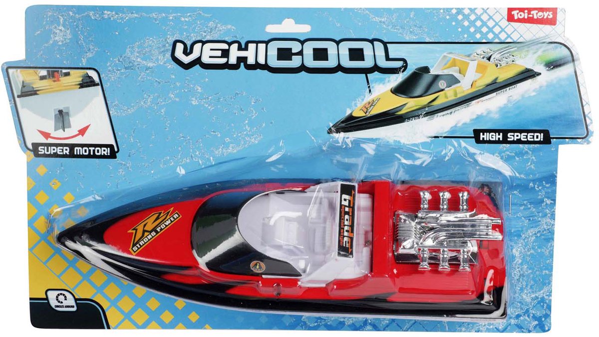 Vehicool Motorboot mit Motor und Zubehör