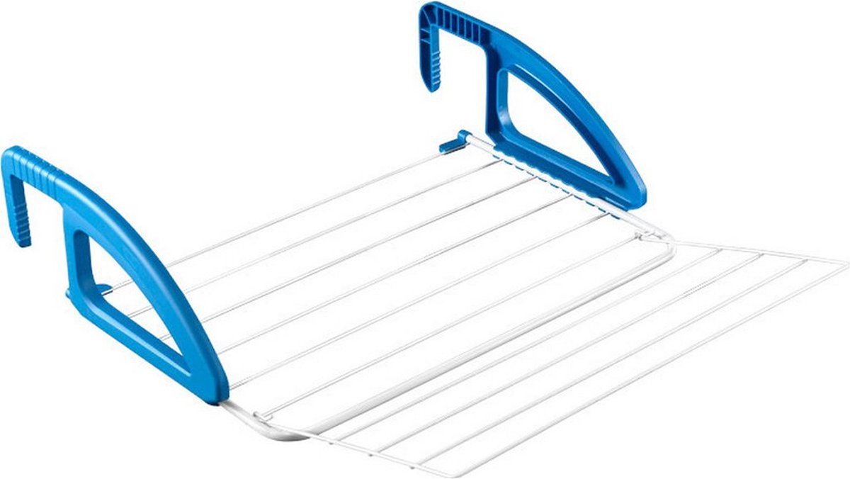 Metaltex Metaltex Bries Wäscheständer 6 m Wäscheleine Weiß Blau