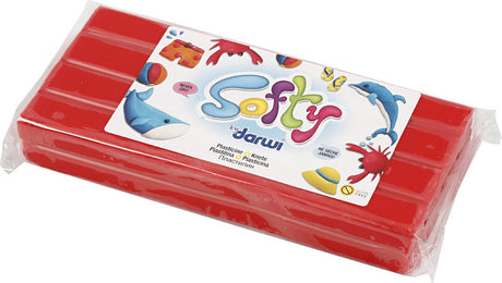 Creativ Company Softy Modelliermasse Plastilin 500 gr rot