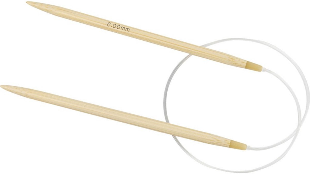 Creativ Company CC Rundstricknadel 6, Länge 60 cm
