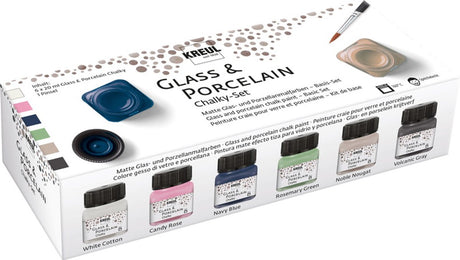 Creativ Company Glass und Porzellanfarbe Limettenfarbe, 6st.