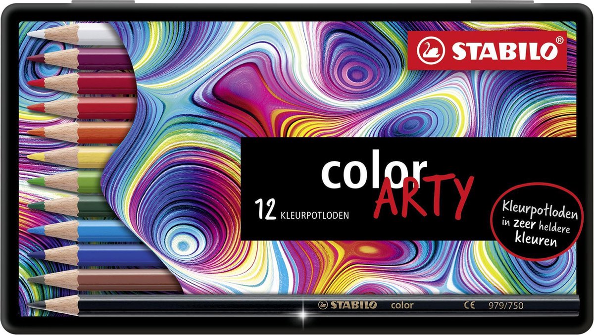 Stabilo Color - Kunst-Buntstifte 12 Stück