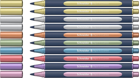 Schneider Schreibgeräte Schneider Paint-it 050 – Rollerball Metallic – 0,4 mm – 10 Stück – S-ML05011503