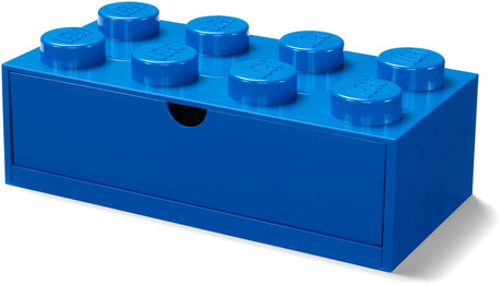 Lego Schreibtischschublade Stein 8, blau -