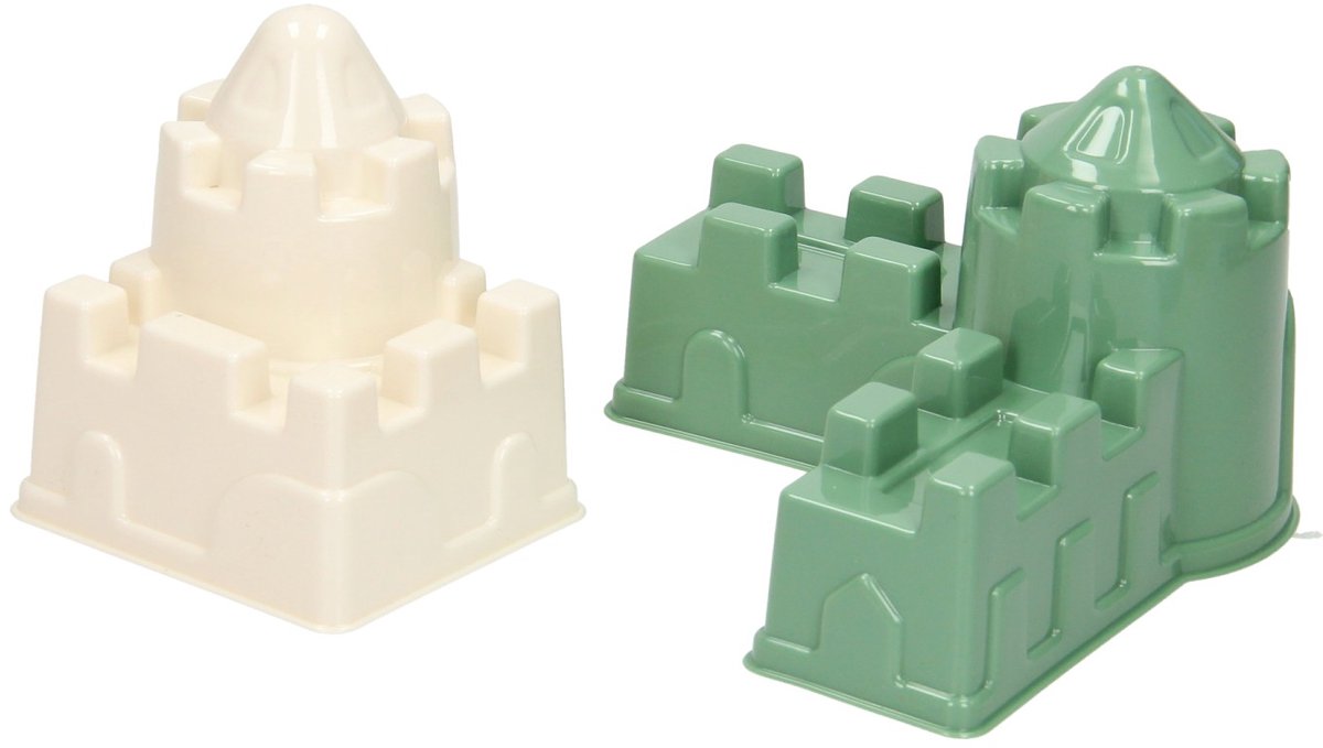 Cavallino Castle Sand Formen Pastellfarben, 4st.